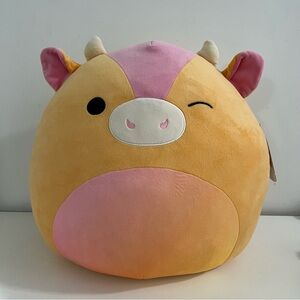 Squishmallows Adjani the Sunset Cow Stuffed Animal